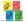 Sešit A4 linka 52l Neon fruits mix