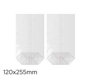 Sáček celofán 120 x 255mm, křížové dno LUMA