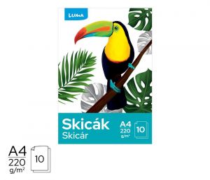 Skicák A4 10l LUMA