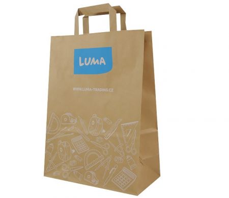 Taška papírová reklamní DELI/LUMA