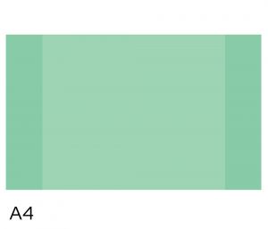 Obal na sešit A4 180mic PASTEL LUMA zelený