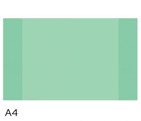 Obal na sešit A4 180mic PASTEL LUMA zelený
