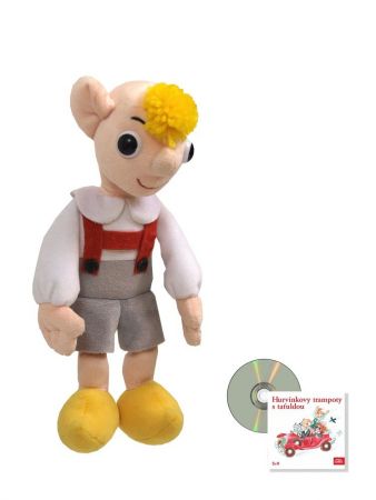 Hurvínek 25 cm +CD, plyšová hračka