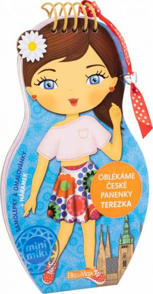 Oblékáme české panenky TEREZKA omalovánky