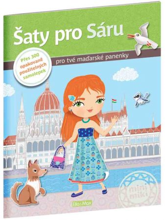 Šaty pro SÁRU - Kniha samolepek