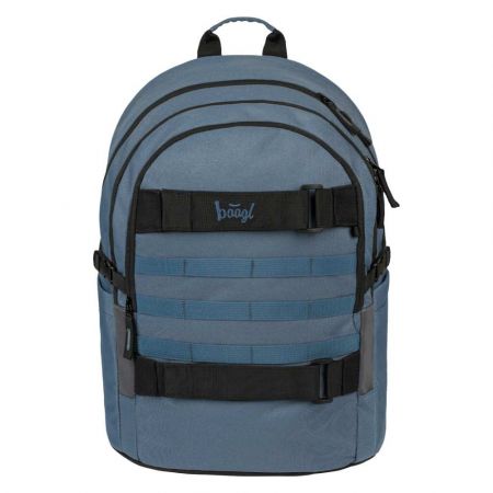 BAAGL Školní batoh Skate Dust Blue
