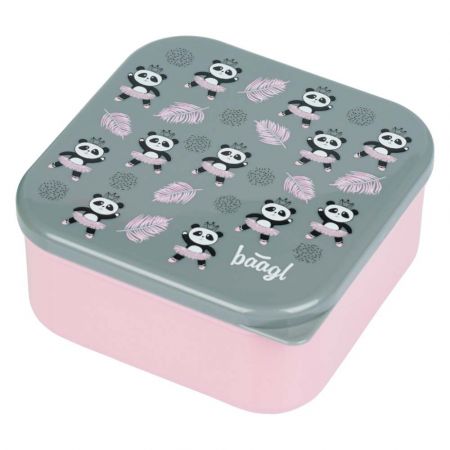 BAAGL Box na svačinu 4 v 1 Panda