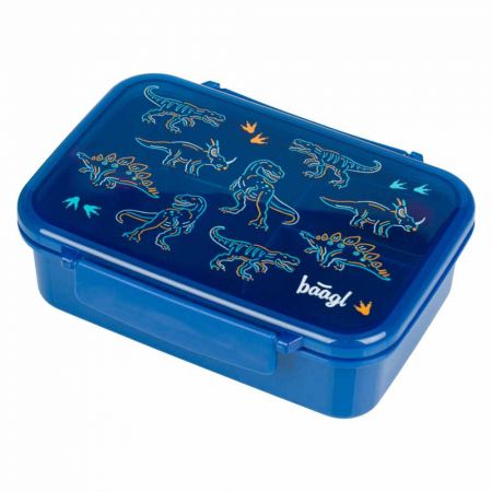 BAAGL Box na svačinu s přihrádkami Dino