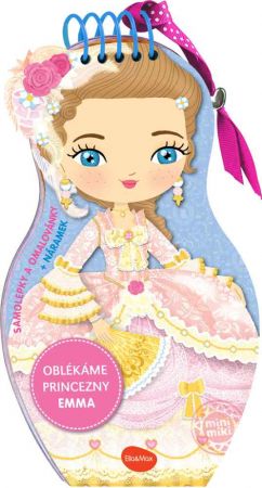 Oblékáme panenky PRINCEZNA EMMA – Omalovánky