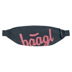 BAAGL Ledvinka Snap Logo růžová GRS