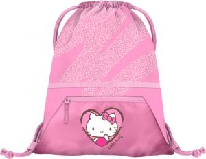 BAAGL Sáček s kapsou Hello Kitty Sweet Leopard GRS