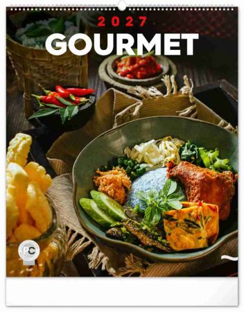 Kalendář nástěnný Gourmet 2027, 48cm x 56cm, PGN-36833-L