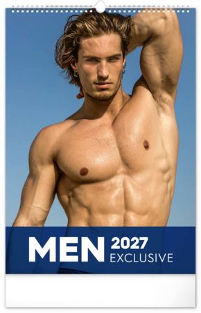 Kalendář nástěnný Men Exclusive 2027, 33cm x 46cm, PGN-36835-L