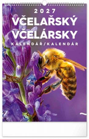 Kalendář nástěnný Včelařský – Včelársky CZ/SK 2027, 33cm x 46cm, PGN-36858-L