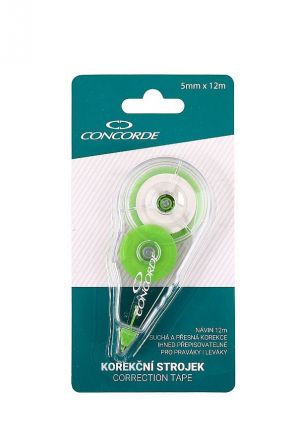 Korekční strojek CONCORDE Lungo, 5mm x 12m