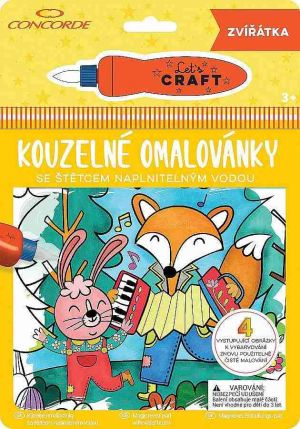 Kouzelné omalovánky CONCORDE, Zvířátka