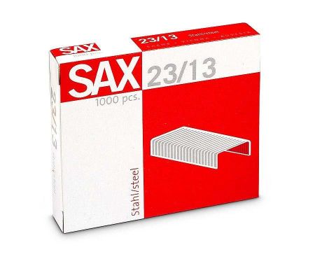 Sešívací spony SAX 23/13 1000ks