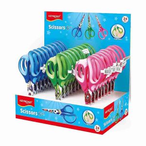 Školní nůžky KEYROAD Tattoo Soft, 15cm, asort