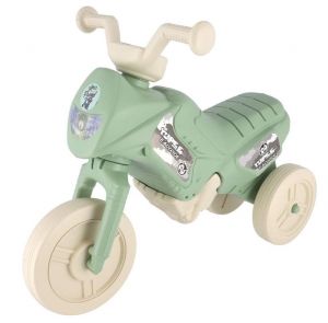 Odrážedlo Enduro Yupee pastelově zelené malé výška sedadla 26cm nosnost do 25kg 12m+