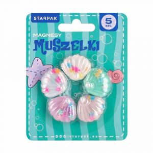 Magnety Mušle 30 mm 5 ks