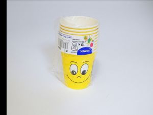 Kelímek papírový Smajlík 0,2 l (82673)