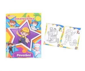 Omalovánka 12 stran Povolání W047054