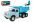 Auto Tatra 148 plast 30cm světle modrá v krabici 35x18x13cm 12m+