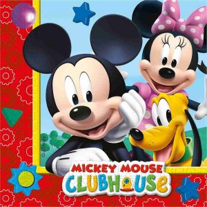 Ubrousky papírové Mickey, 20 ks