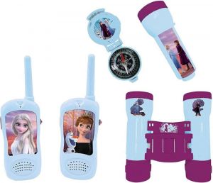 Lexibook Frozen set vysílačky, dalekohled, baterka, kompas