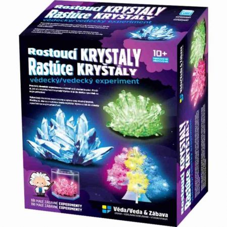 Vědecké experimenty - krystaly