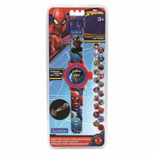 Lexibook digitální promítací hodinky Spiderman s 20 obrázky
