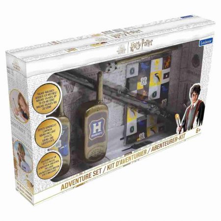Lexibook Harry Potter set vysílačky, zápisník, pero a kouzelnická hůlka