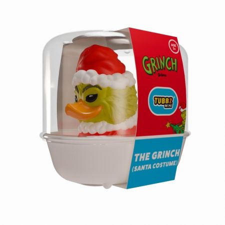 Tubbz kachnička malá Grinch - Santa Outfit