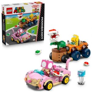 LEGO® Super Mario™ 72044 Mario Kart™ – Piranha Plant a honička v autech
