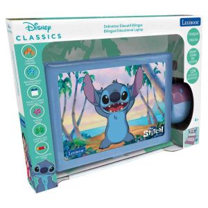 Lexibook česko-anglický vzdělávací notebook Stitch se 124 aktivitami