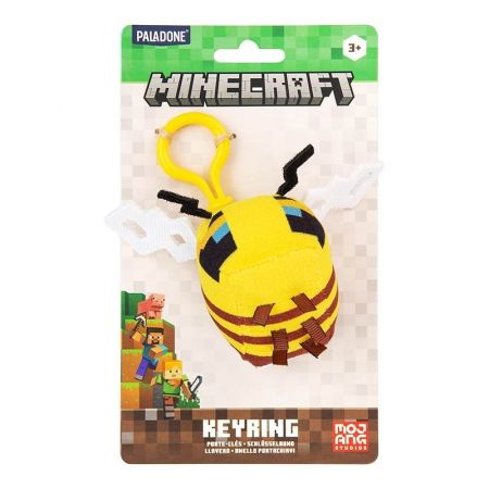 Minecraft klíčenka plyšová včela