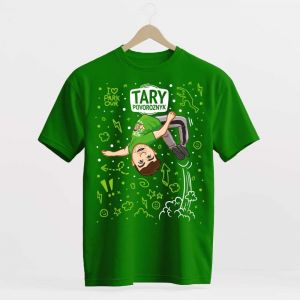 Tary Povoroznyk Tričko Tary drink beko zelené L