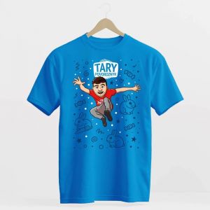 Tary Povoroznyk tričko Ňufík modré XL