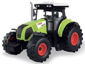 Traktor se světly a zvuky - zelený