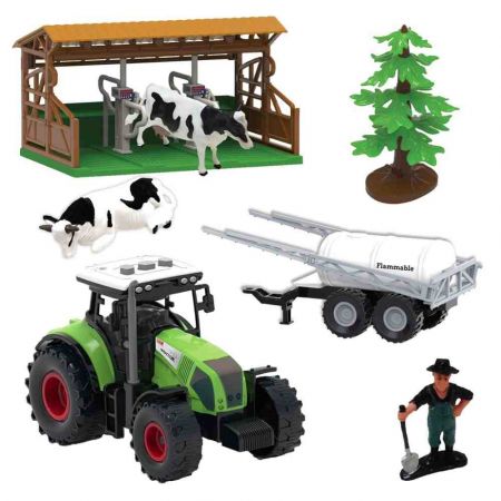 Hrací set farma 7 ks se světly a zvuky
