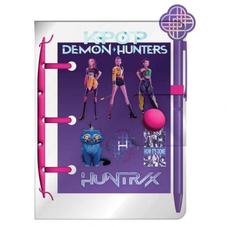 K-pop Demon Hunters set (mini blok, pero a samolep