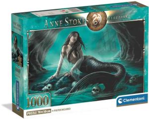 Puzzle 1000 dílků Anne Stokes Sirénina píseň