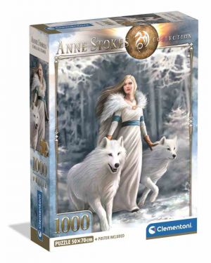 Puzzle 1000 dílků Anne Stokes Zimní strážci