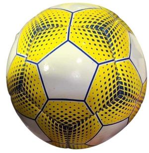 Mini Fotbalový míč žluto-bílý