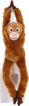 Orangutan mládě visící 46 cm