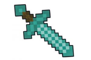 Minecraft Diamantový meč pěnový