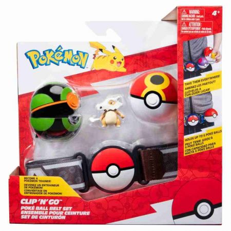Hrací sada Pokémon – pásek s Pokébally a figurkou Cubone 15. série