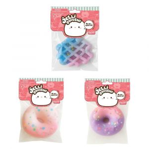 Mačkací gelový Donut/Vafle Jelli Squishi