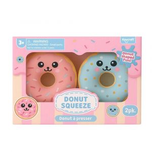 Mačkací Donut s obličejem 2 ks