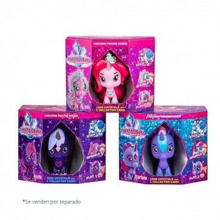 Figurka galaktického jednorožce Crystalverse